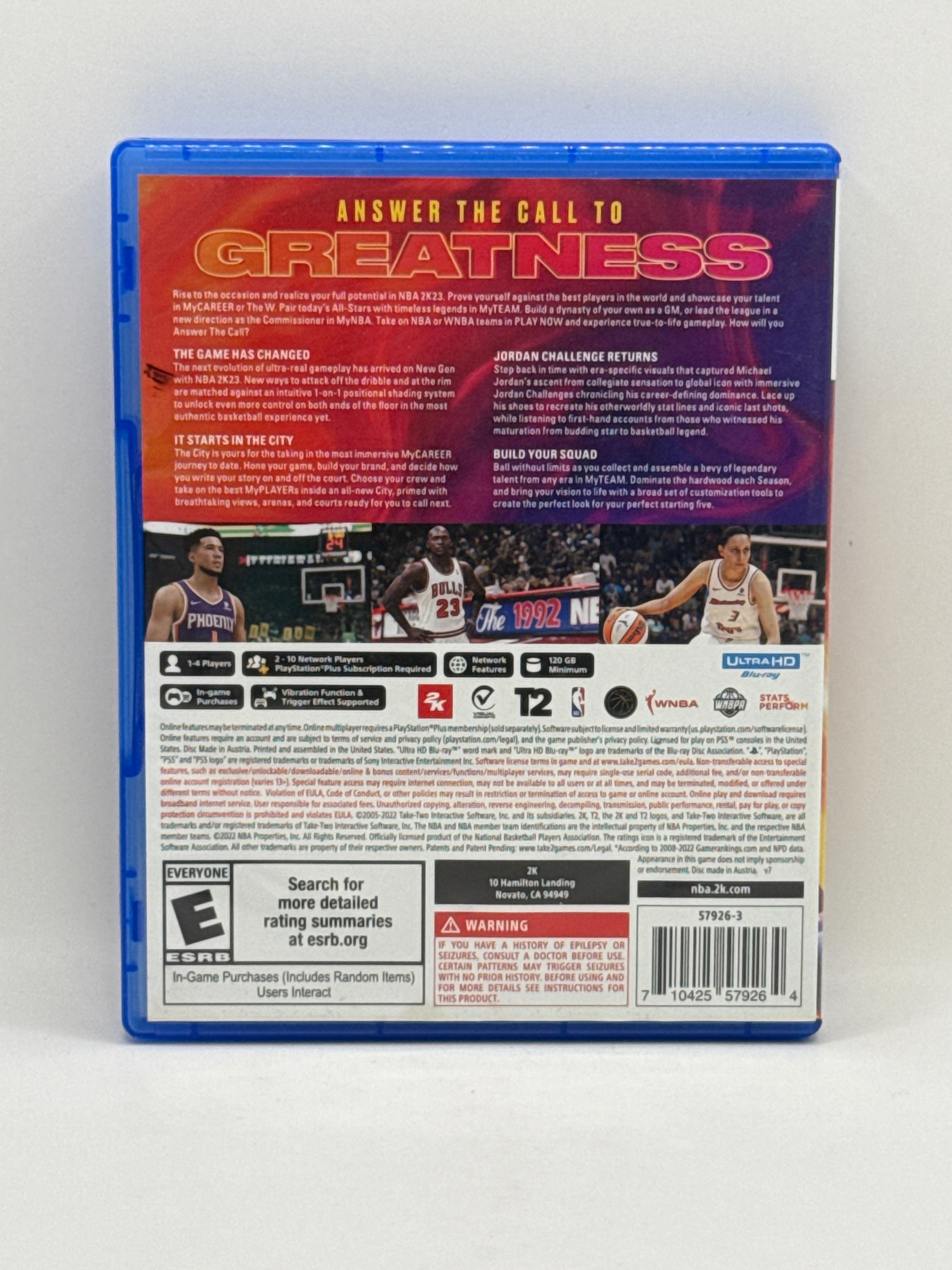 NBA 2K23 CL01 (CIB) PlayStation 5