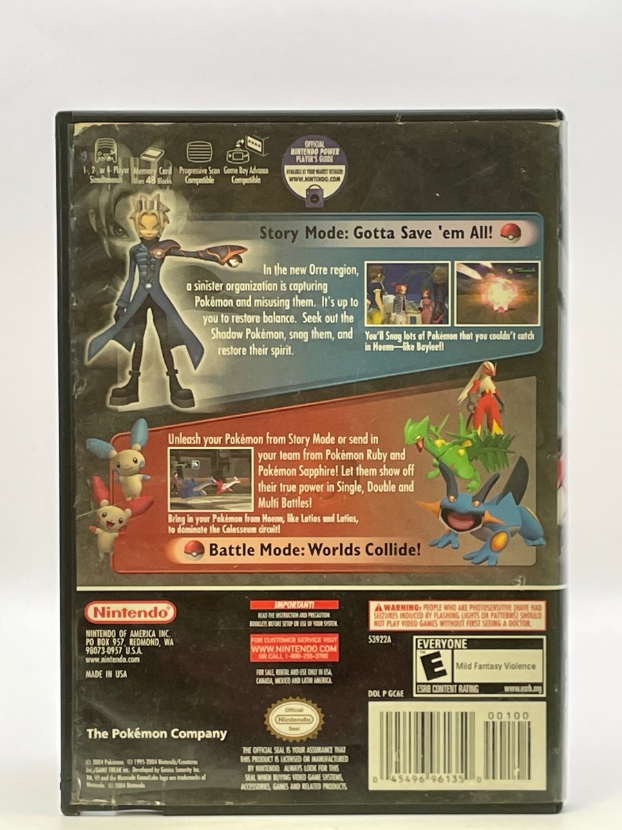 Pokemon Colosseum CL01 (Missing Manual) Gamecube