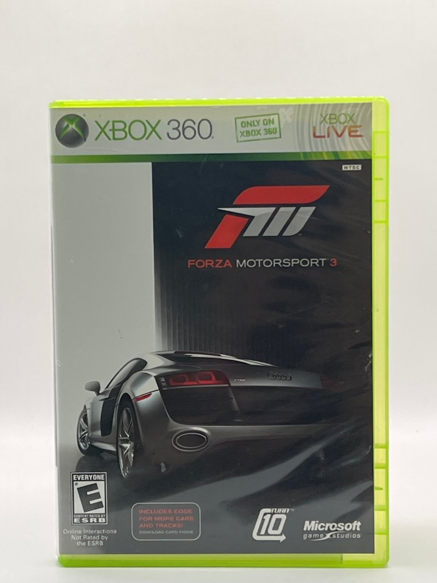 Forza Motorsport 3 CL02 (CIB) Xbox 360