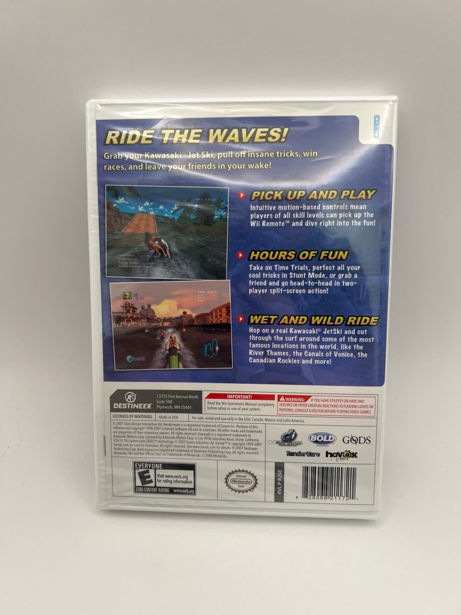 Kawasaki Jet Ski CL01 (New) Nintendo Wii