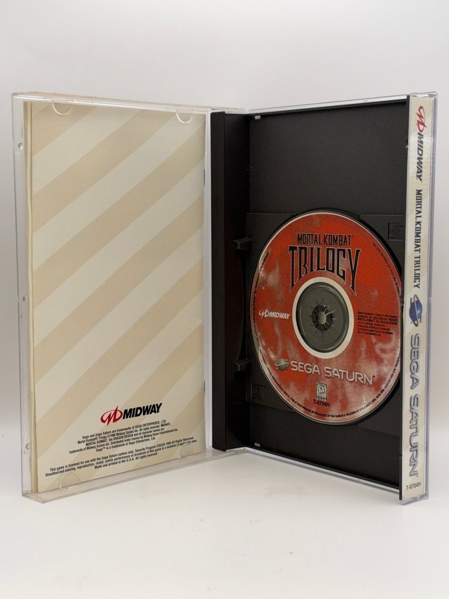 Mortal Kombat Trilogy CL01 (CIB) Sega Saturn