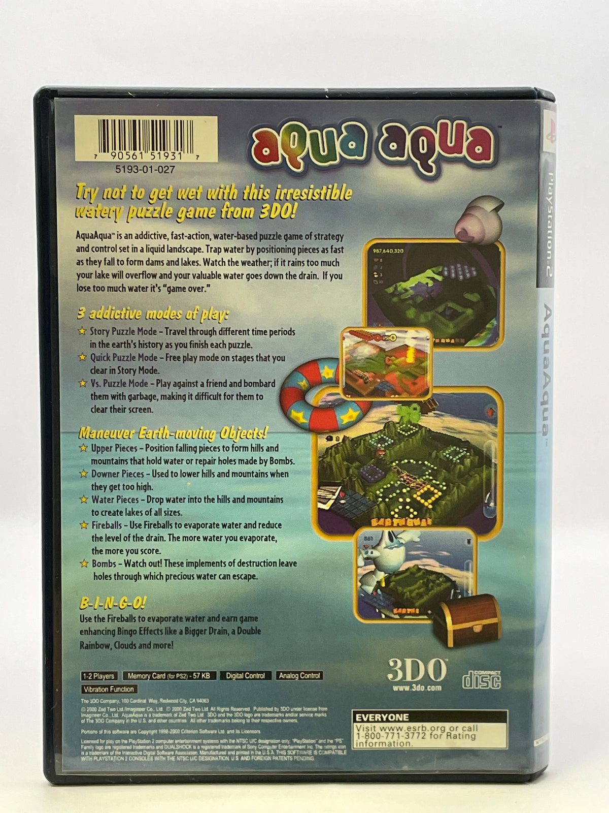 Aqua Aqua CL01 (CIB) PlayStation 2