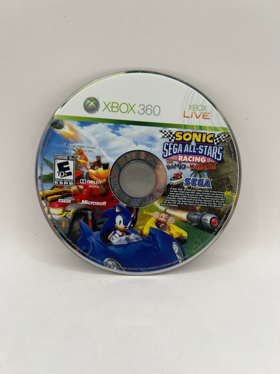 Sonic & Sega All-Stars Racing CL02 (DIsc Only) Xbox 360