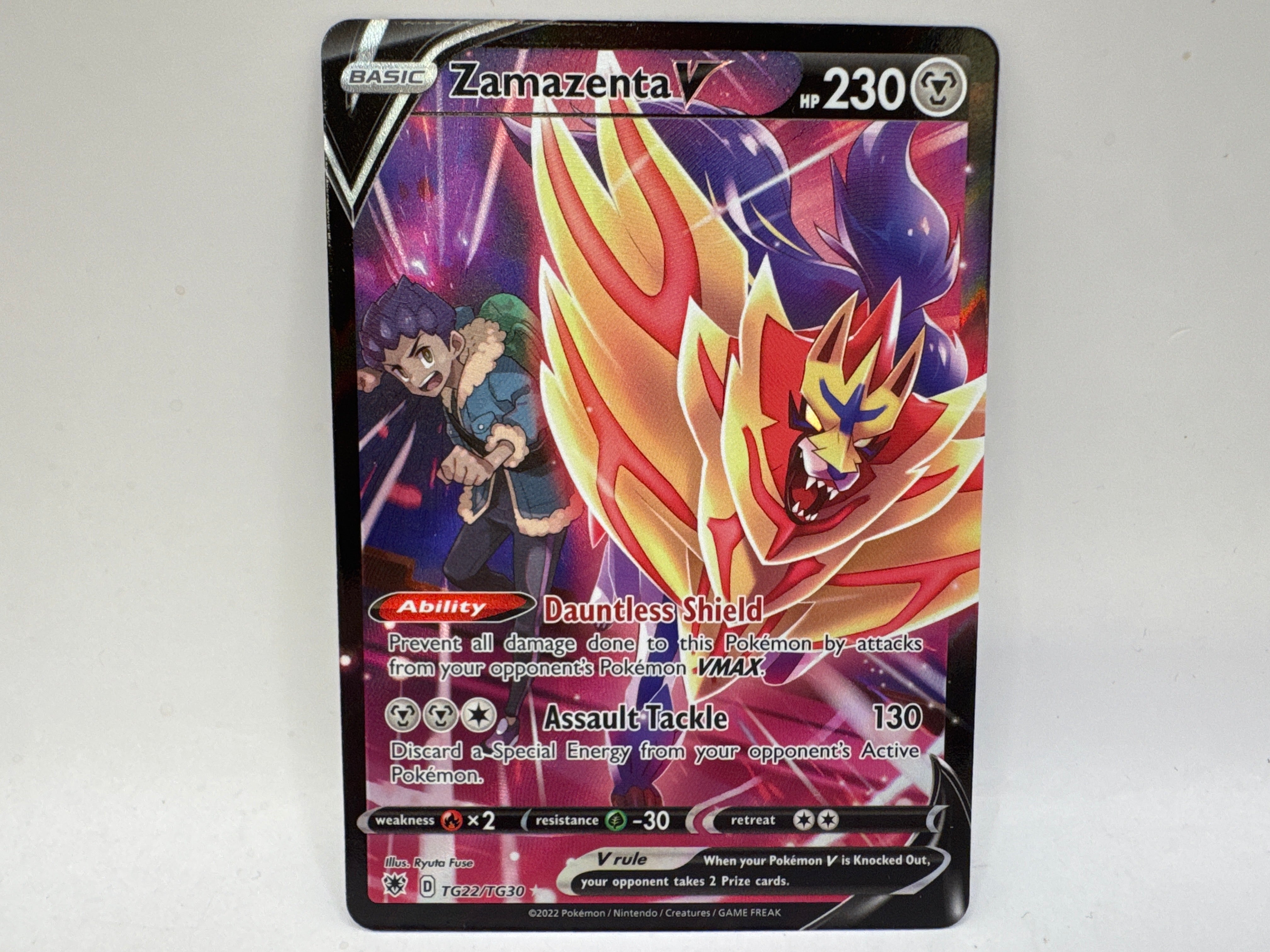 Zamazenta V TG22/TG30 (NM) CL01 Pokemon