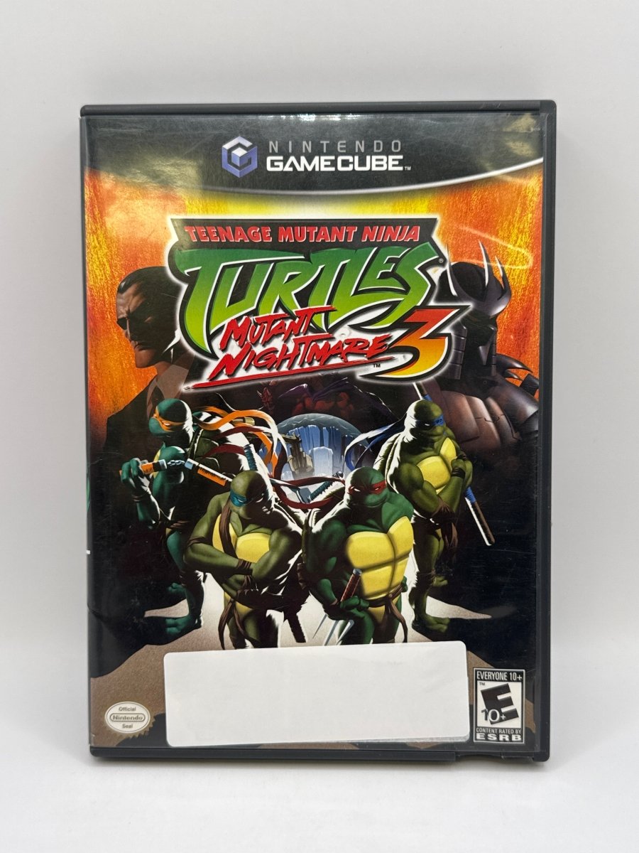 Teenage Mutant Ninja Turtles 3 Mutant Nightmare CL01 (CIB) Nintendo GameCube