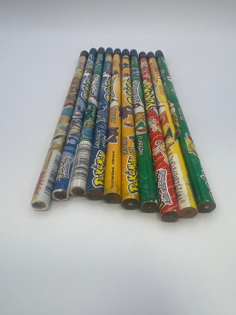 1999 Pokémon Pencils Set Vintage