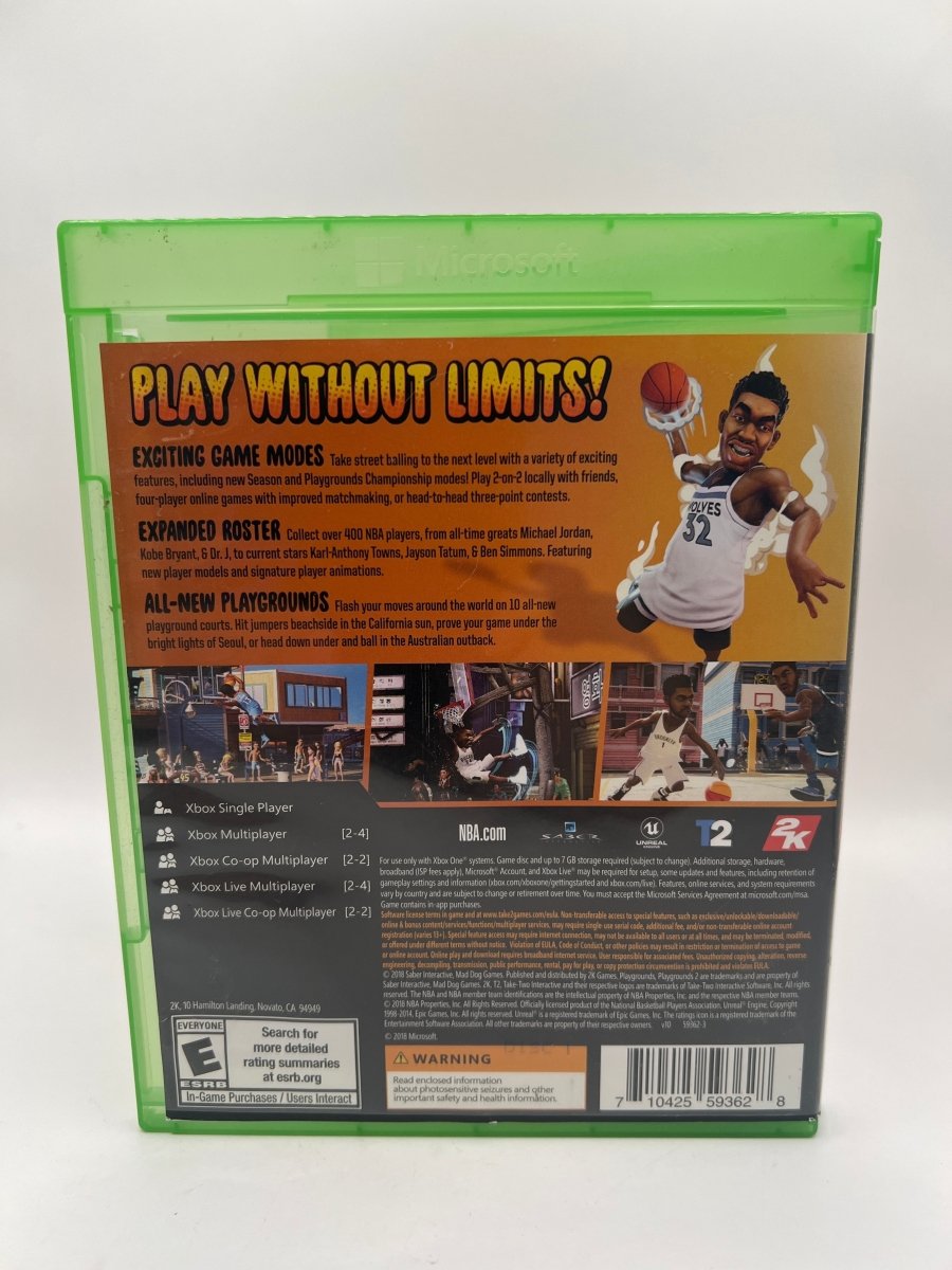 NBA 2K Playgrounds 2 CL01 (CIB) Xbox One