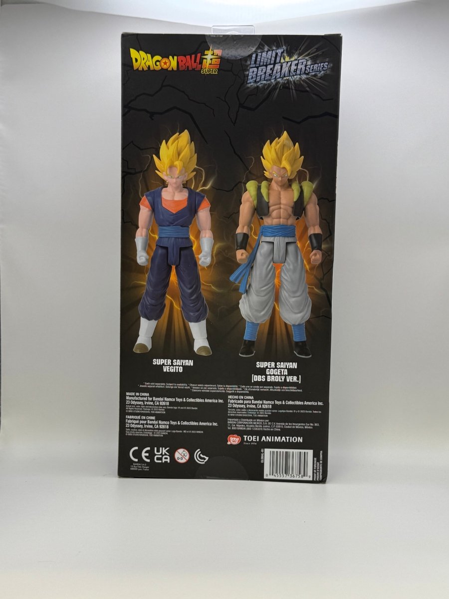 Dragon Ball Super Limit Breaker Series Super Saiyan Gogeta DBS Broly Version 2023 12” Action Figure