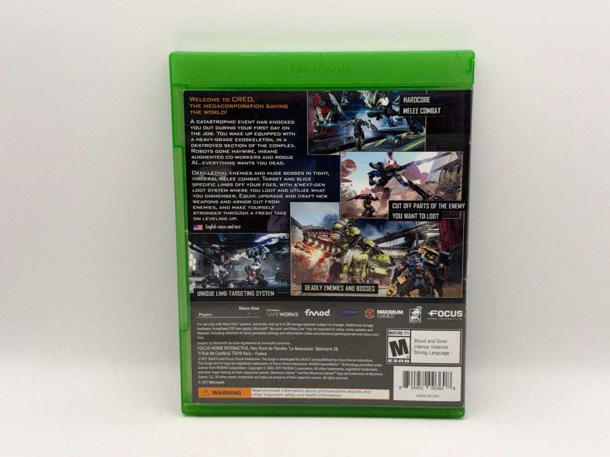 The Surge CL02 (CIB) Xbox One