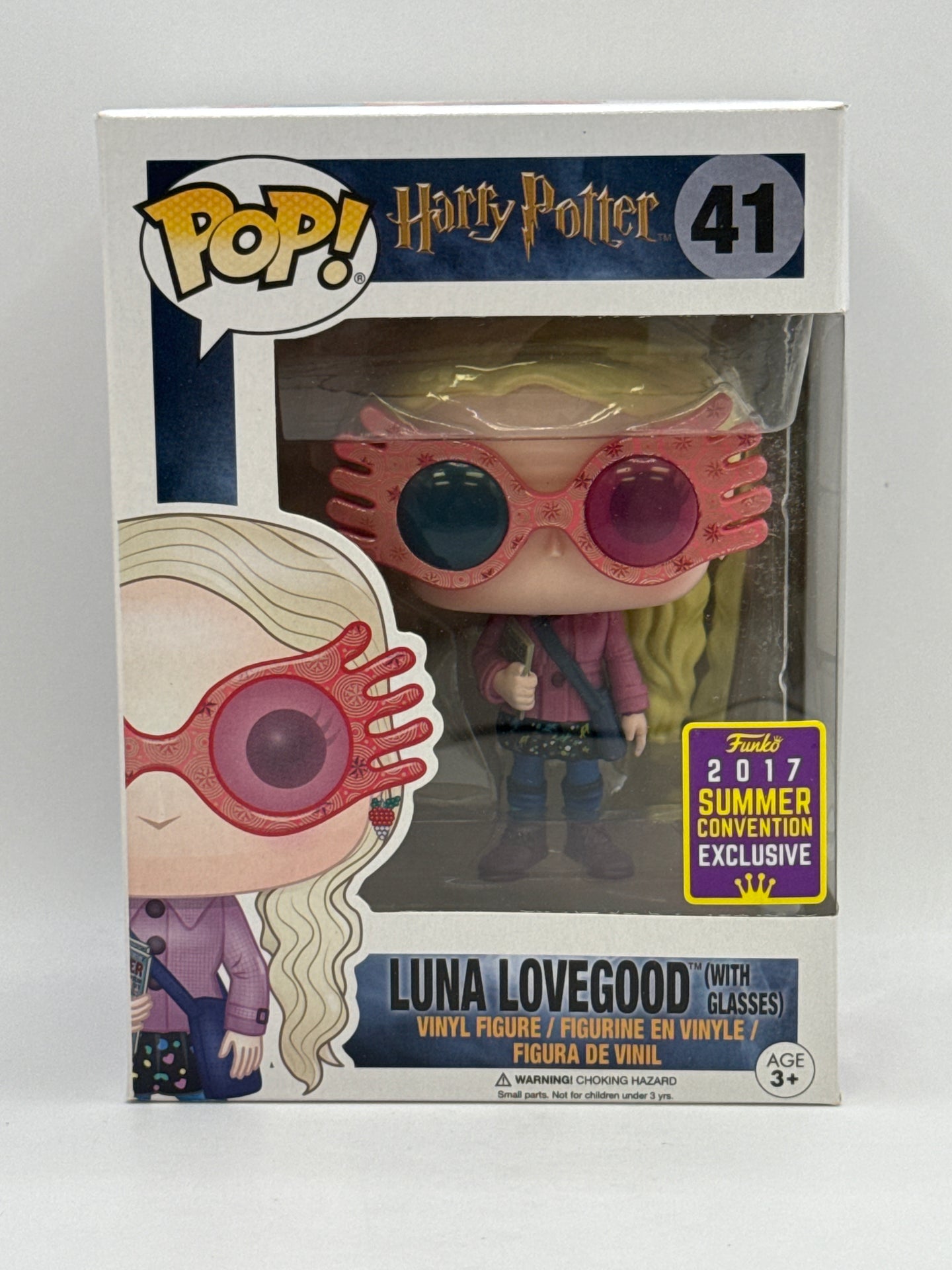 Harry Potter: Luna Lovegood (With Glasses) - 2017 Summer Convention Exclusive  #41 Funko Pop