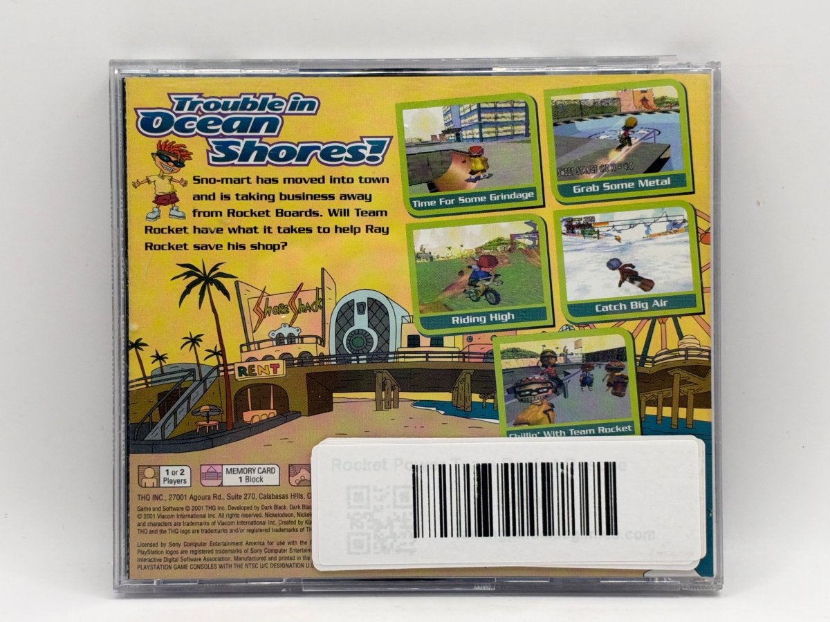 Rocket Power Team Rocket Rescue CL01 (CIB) Playstation One