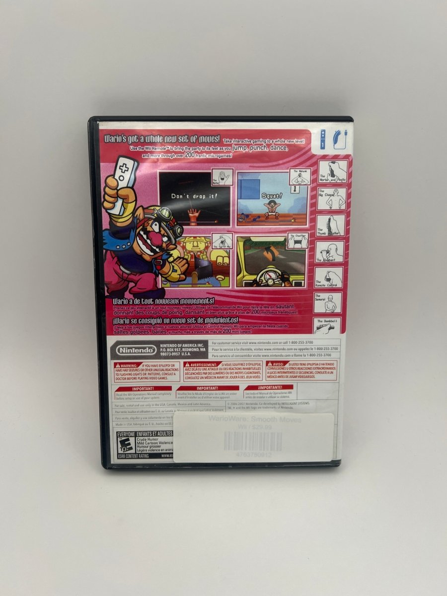 WarioWare : Smooth Moves CL01 (CIB) Nintendo Wii