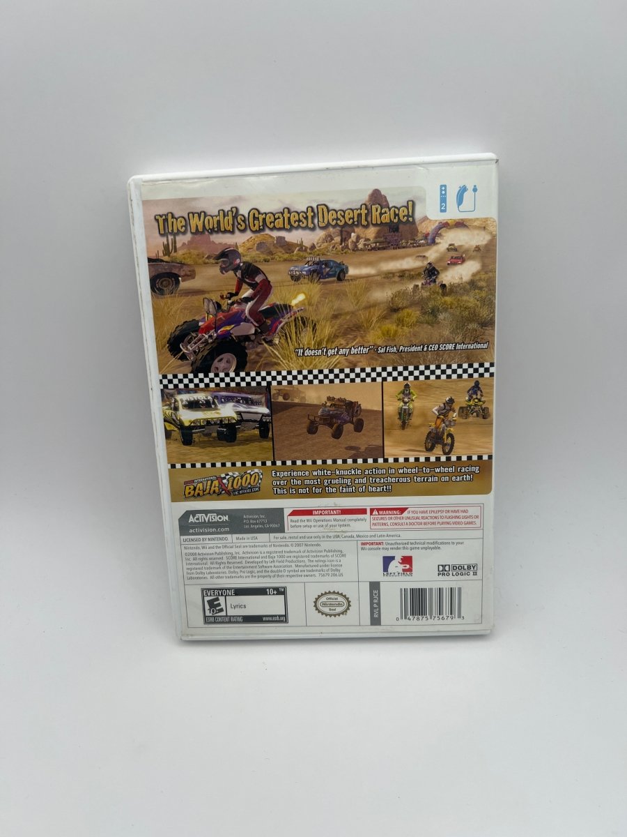 Score International Baja 1000 CL01 (CIB) Nintendo Wii
