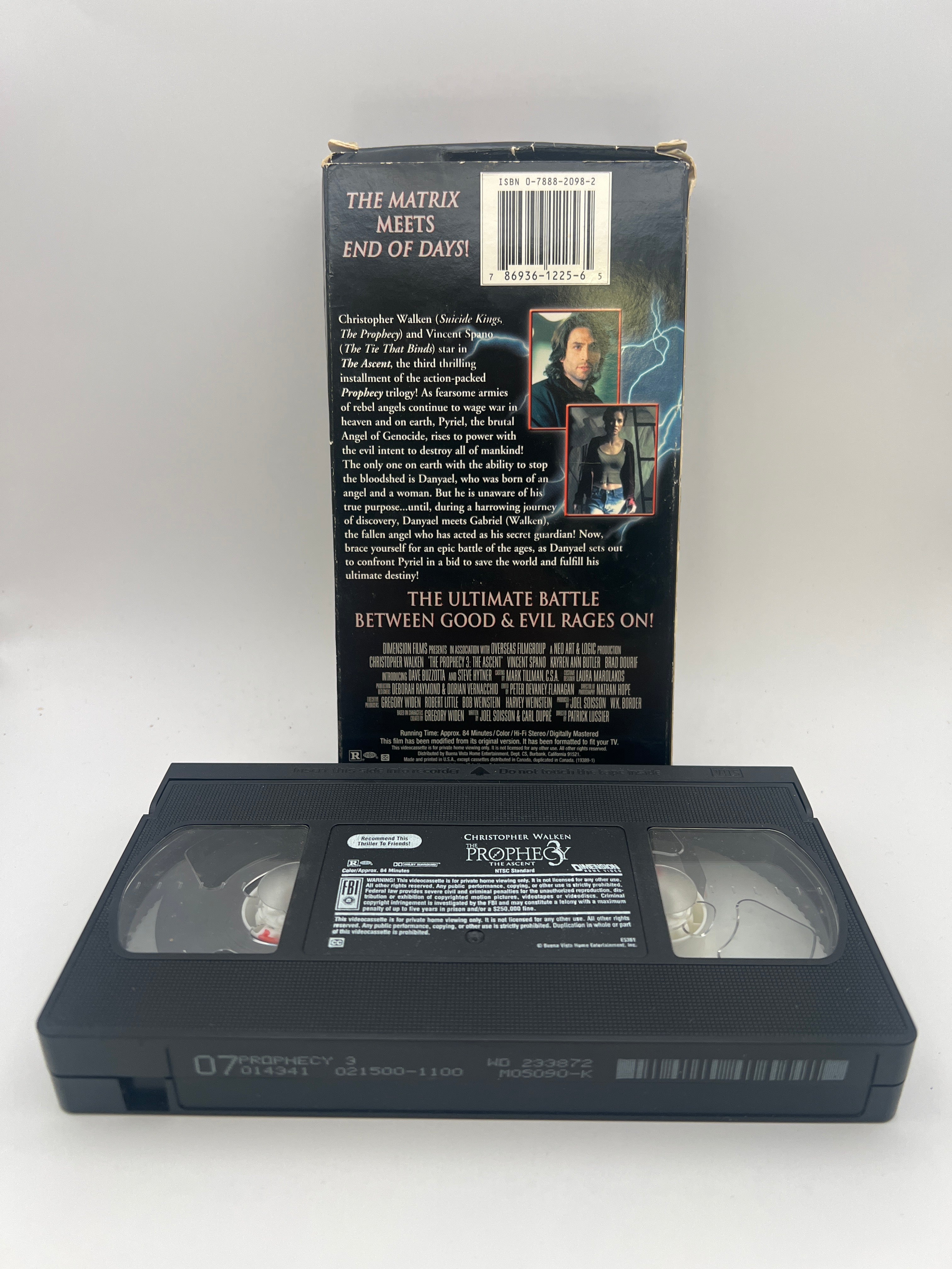 The Prophecy 3: The Ascent (19389) Used VHS