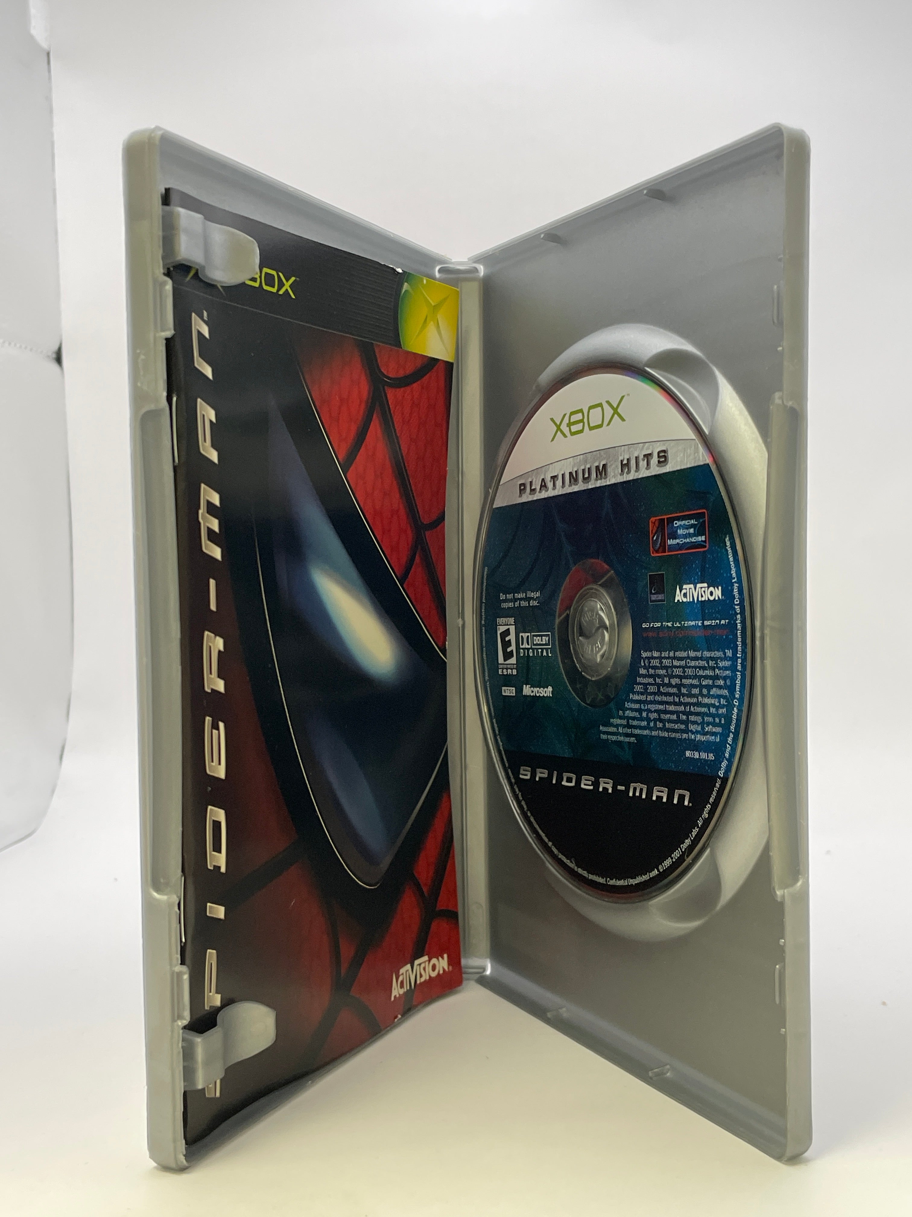 Spiderman [Platinum Hits] CL01 (CIB) Original Xbox