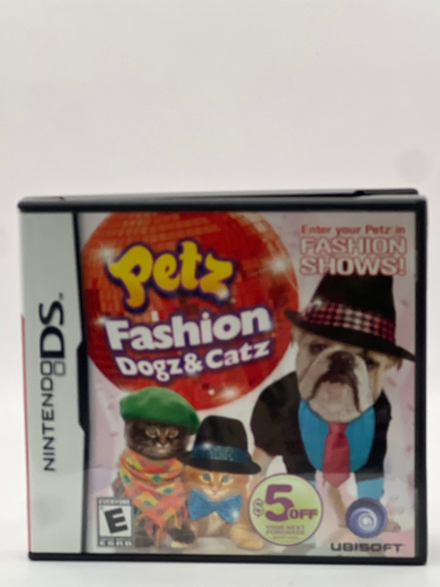 Petz Fashion: Dogz & Catz CL01 (CIB) Nintendo DS