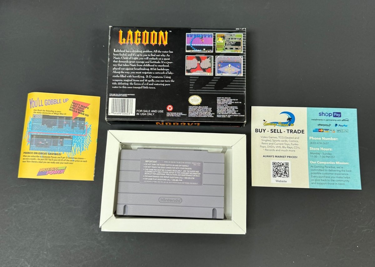 Lagoon Super Nintendo CL MM 01