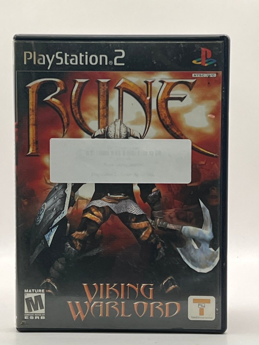 Rune Viking Warlord CL01 (Missing Manual) PlayStation 2