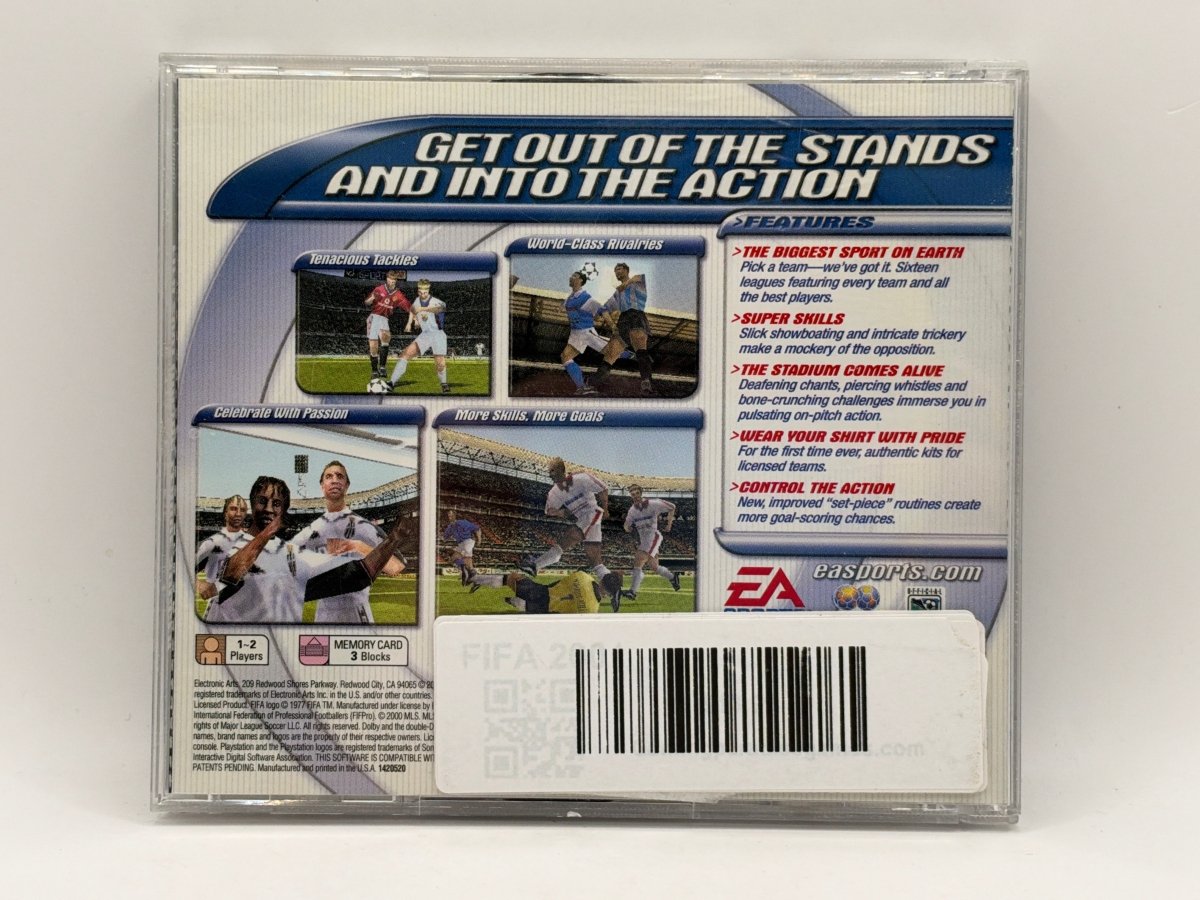 FIFA 2001 CL01 (CIB) Playstation One