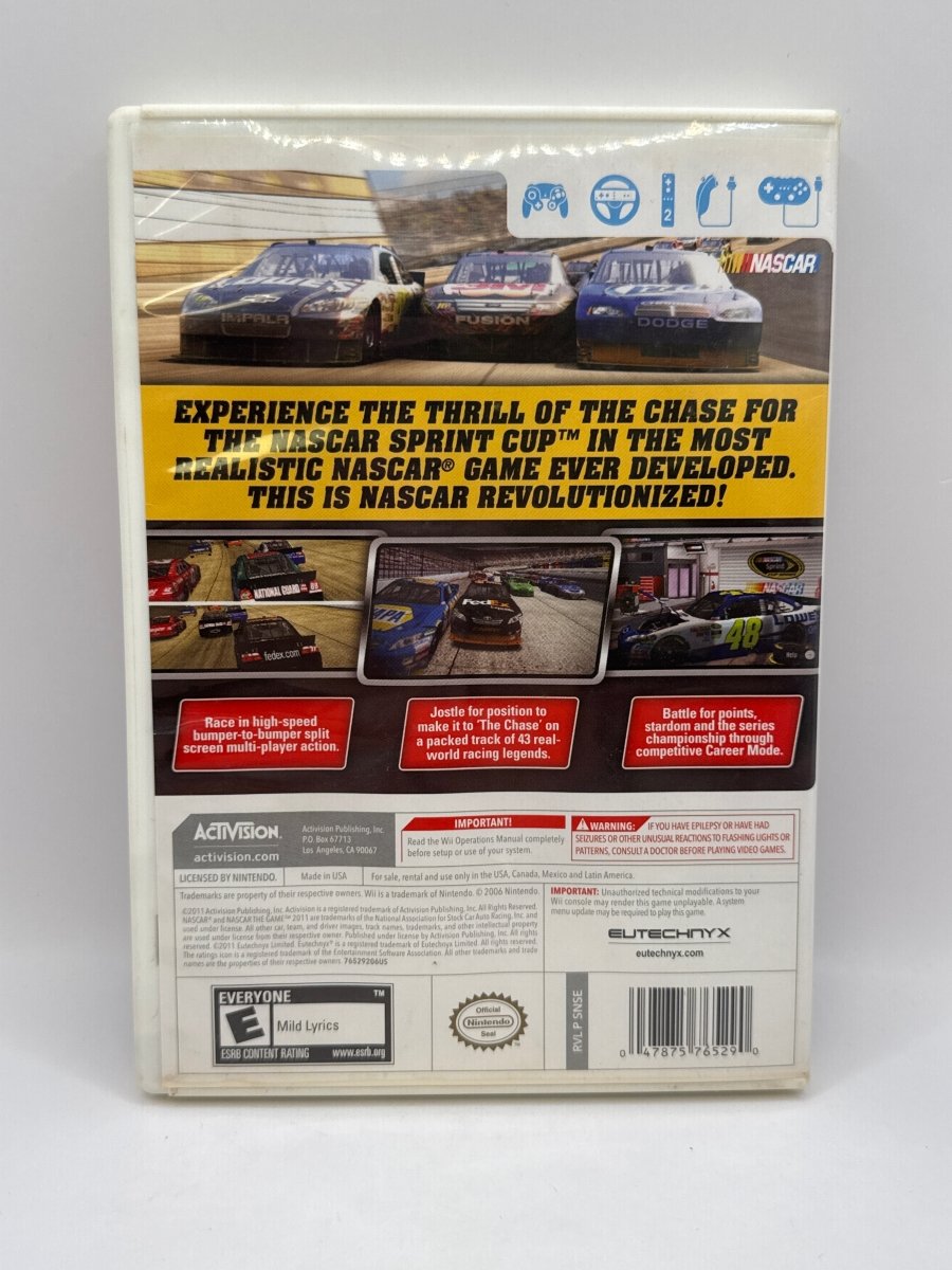 NASCAR The Game 2011 CL02 (CIB) Nintendo Wii
