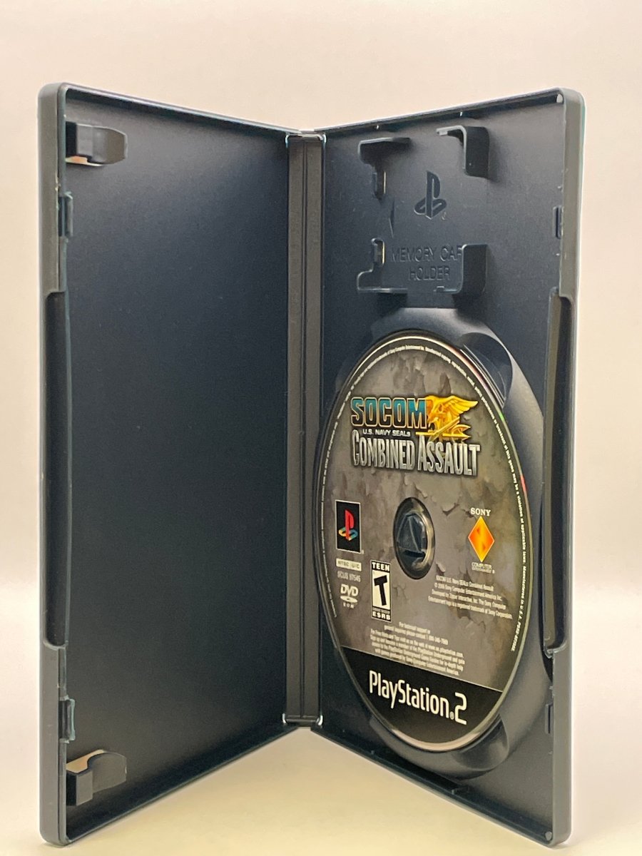 SOCOM US Navy Seals Combined Assault CL01 (Missing Manual) PlayStation 2