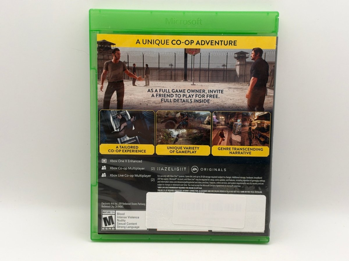 A Way Out CL01 (CIB) Xbox One