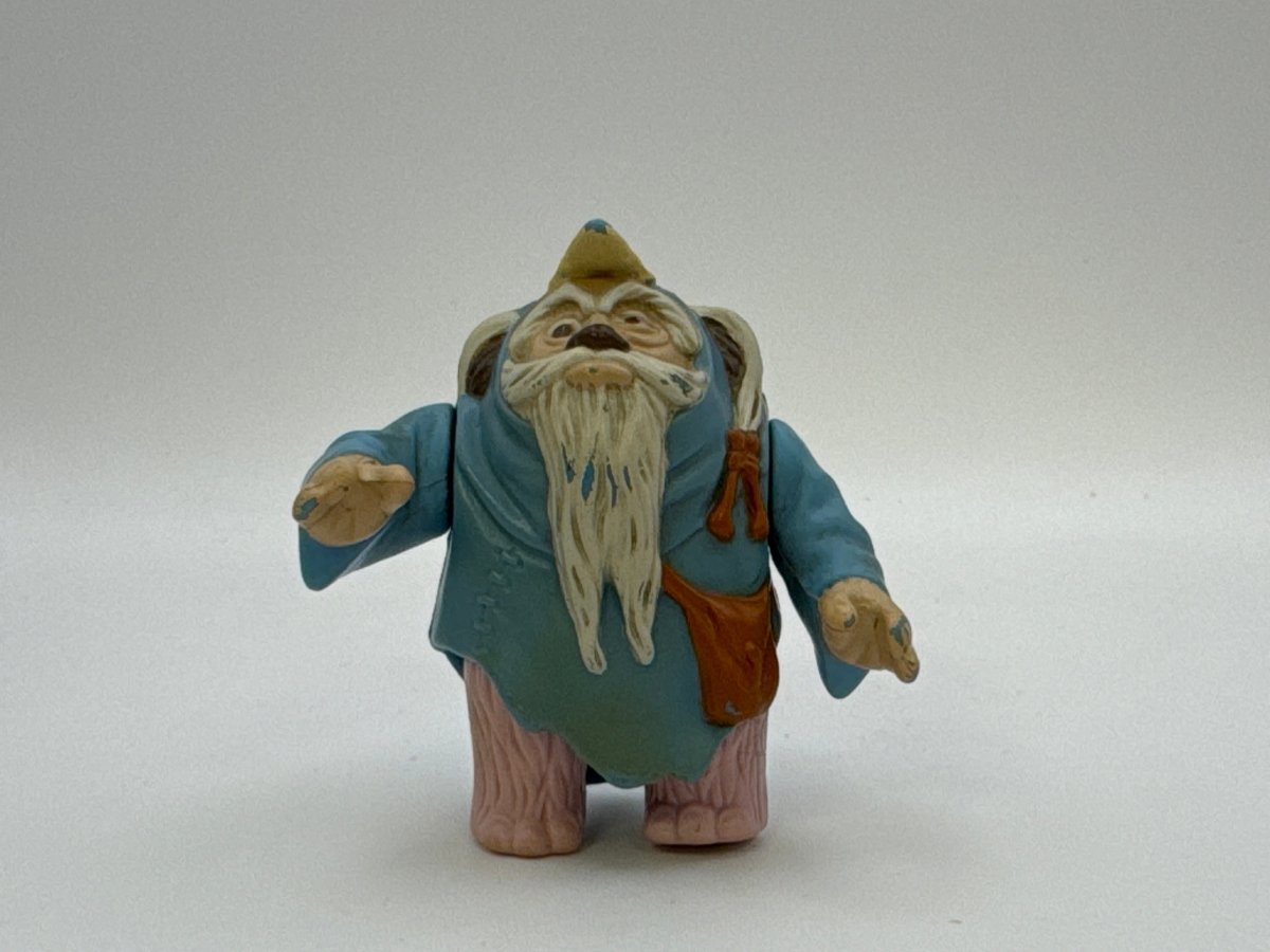 Star Wars Ewok Animated Series Logray 1985 Action Figure