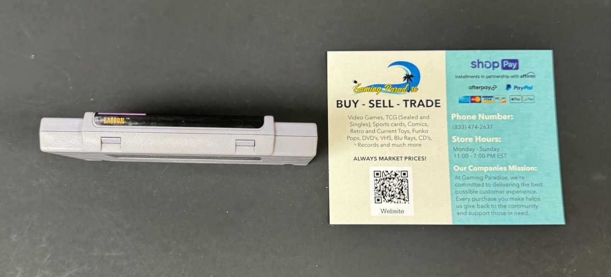 Lagoon Super Nintendo CL MM 01