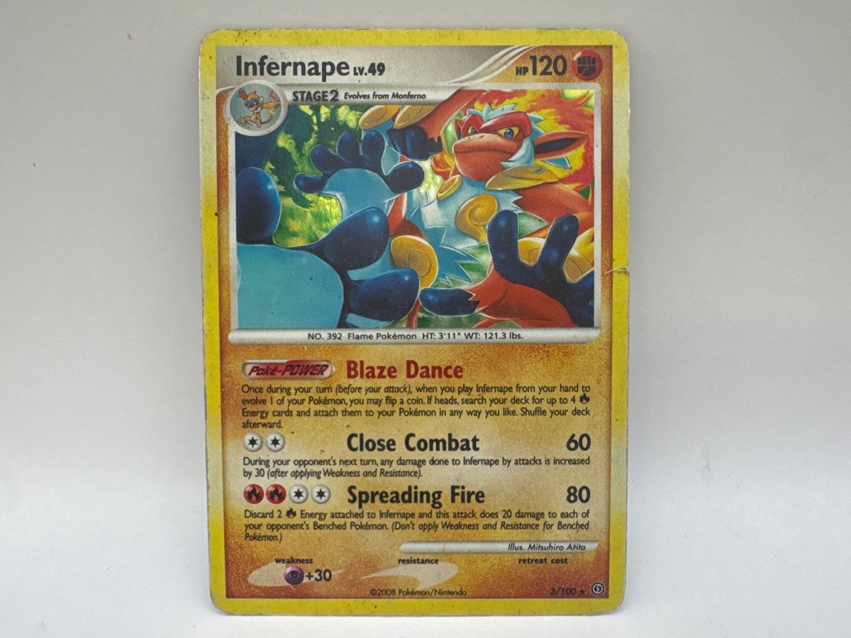 Infernape 003/100 (Damaged) CL01 Pokemon