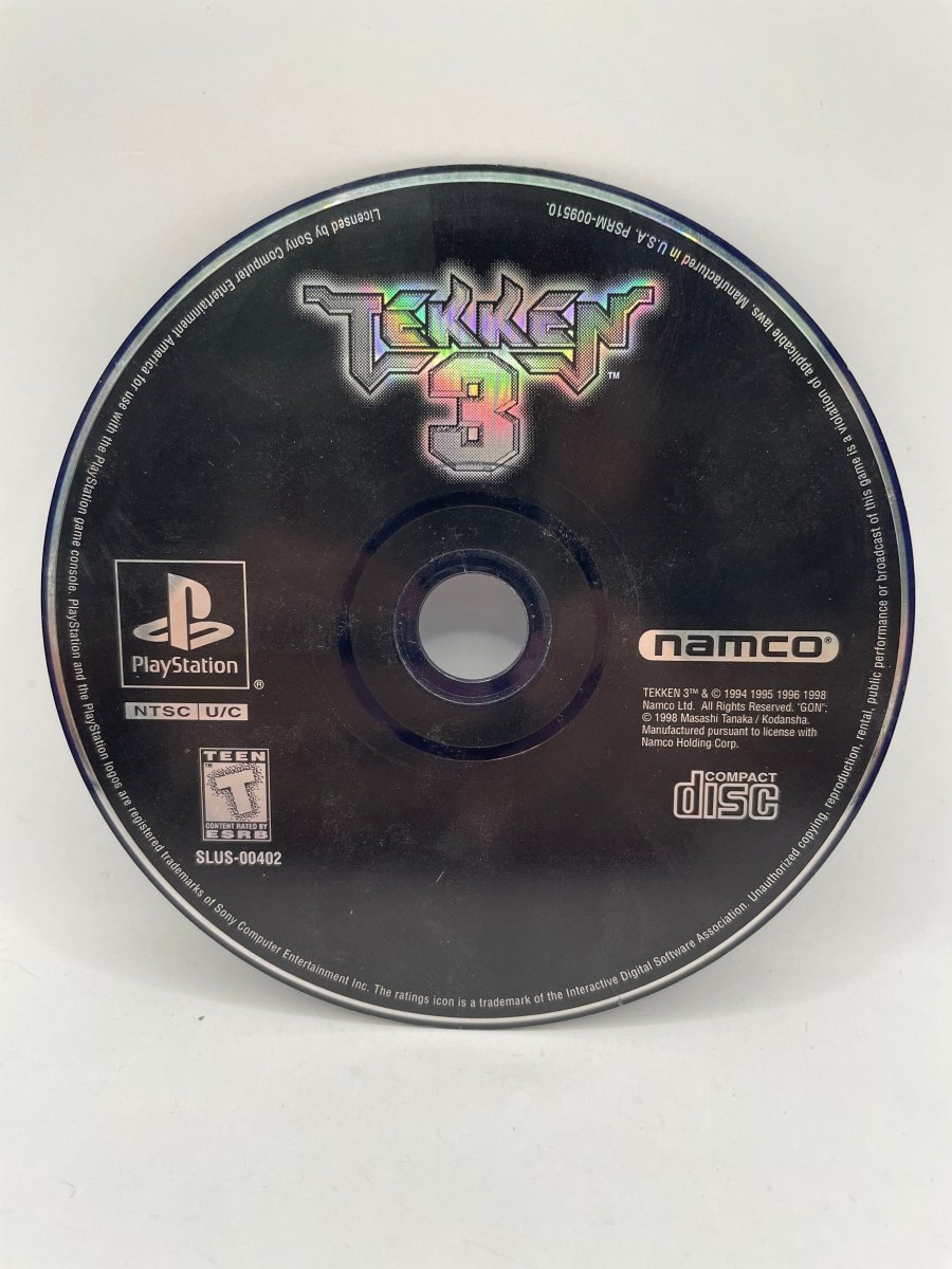Tekken 3 [Greatest Hits] CL01 (Disc Only) Playstation One