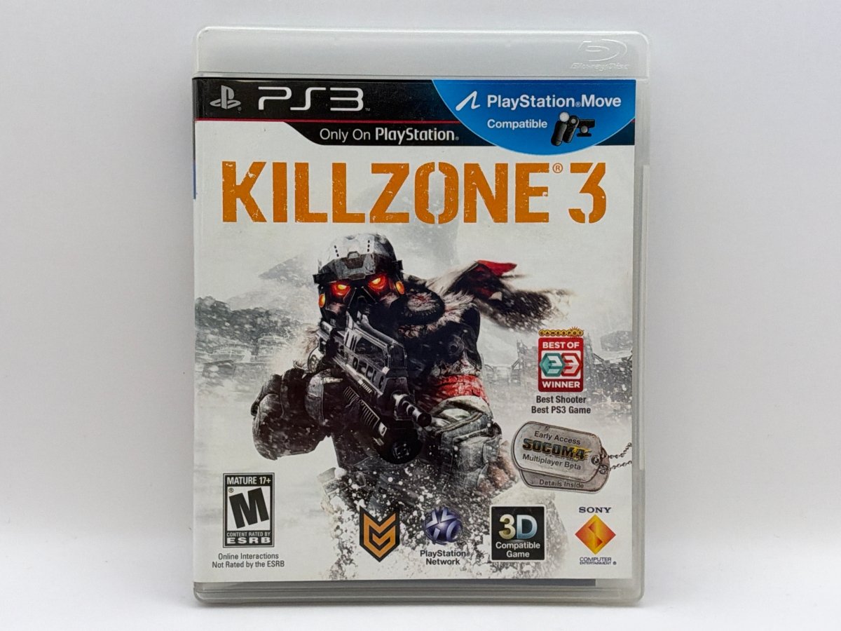 Killzone 3 CL01 (CIB) Playstation 3