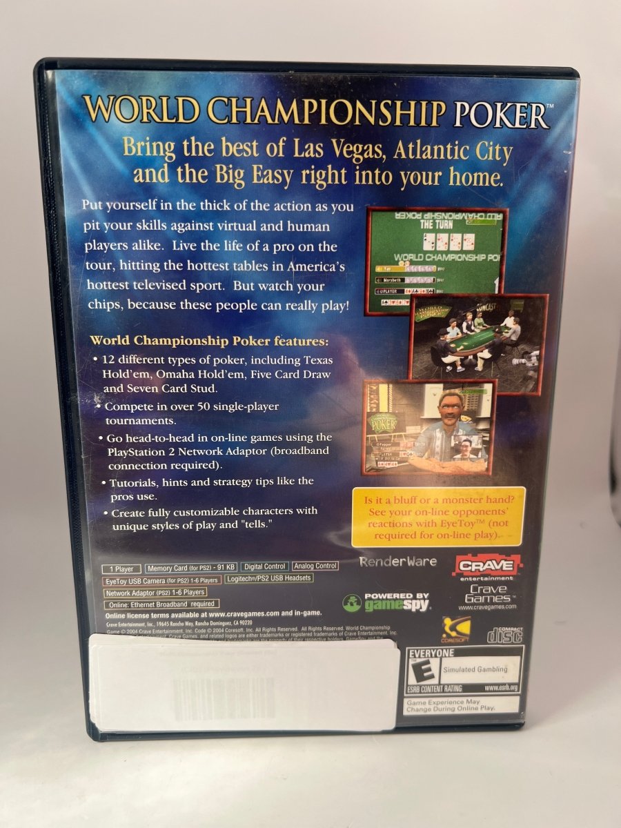 World Championship Poker [Greatest Hits] CL01 (CIB) PlayStation 2