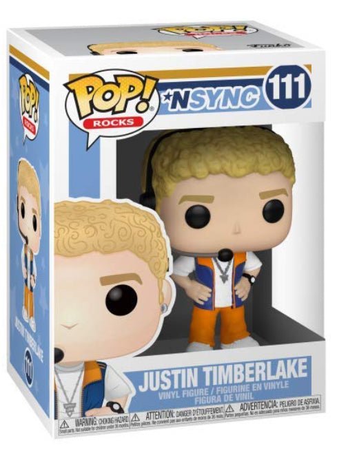 *NSYNC: Justin Timberlake #111 - In Box - Funko Pop