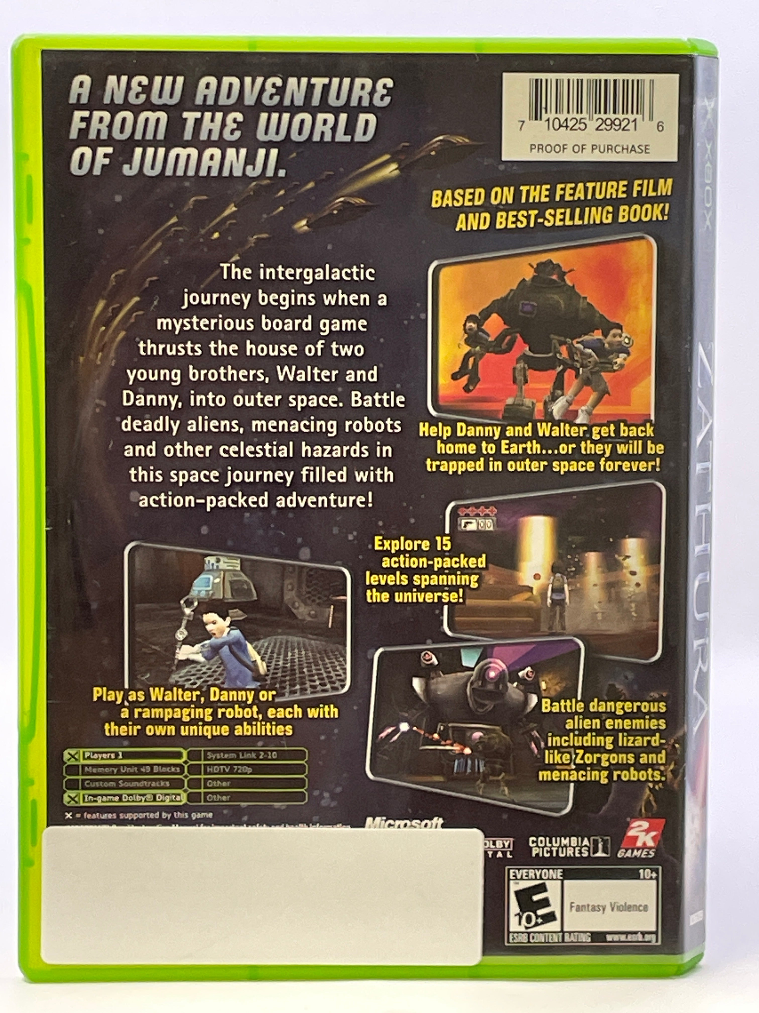 Zathura CL01 (CIB) Original Xbox