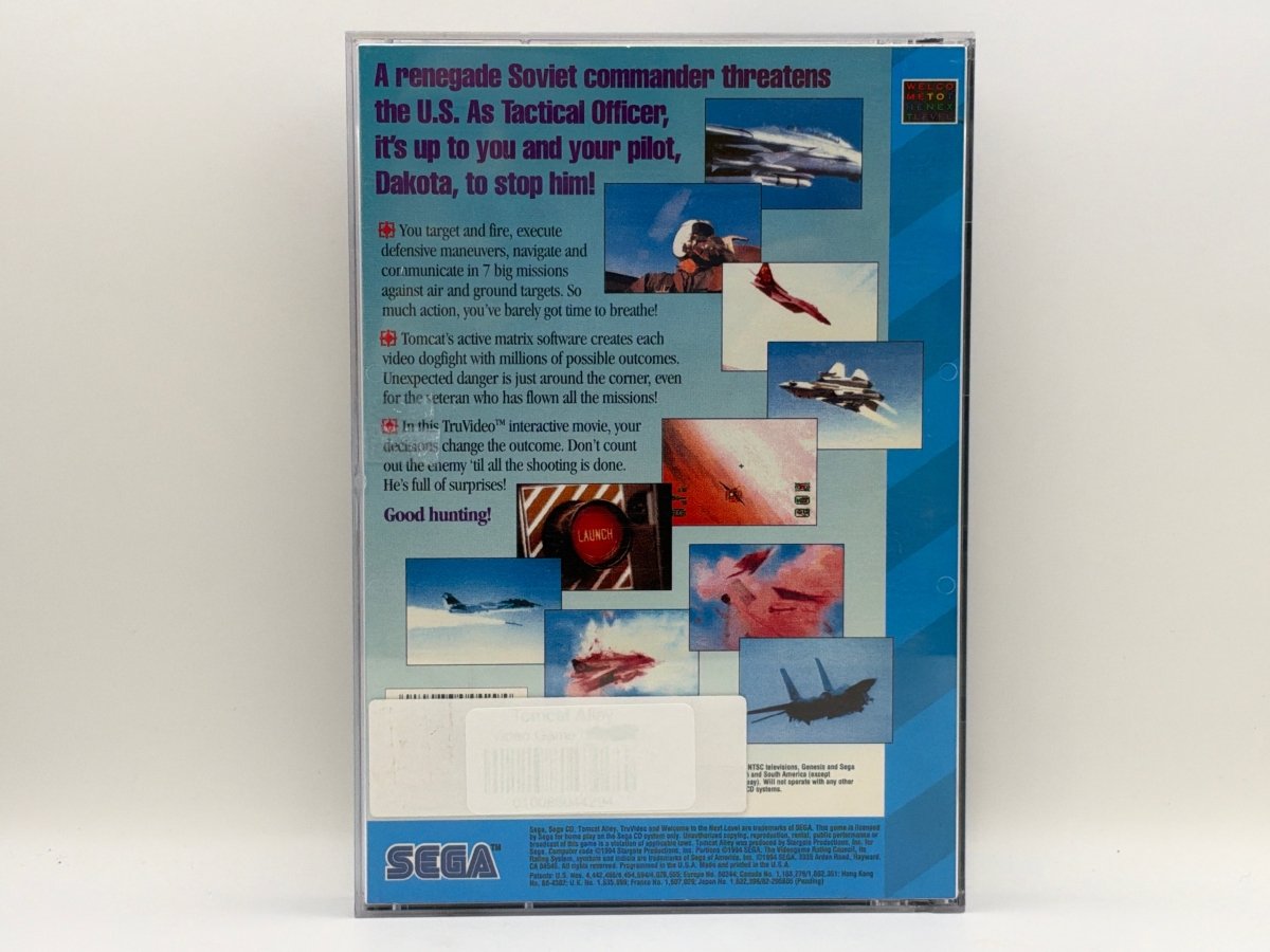 Tomcat Alley CL02 (CIB) Sega CD