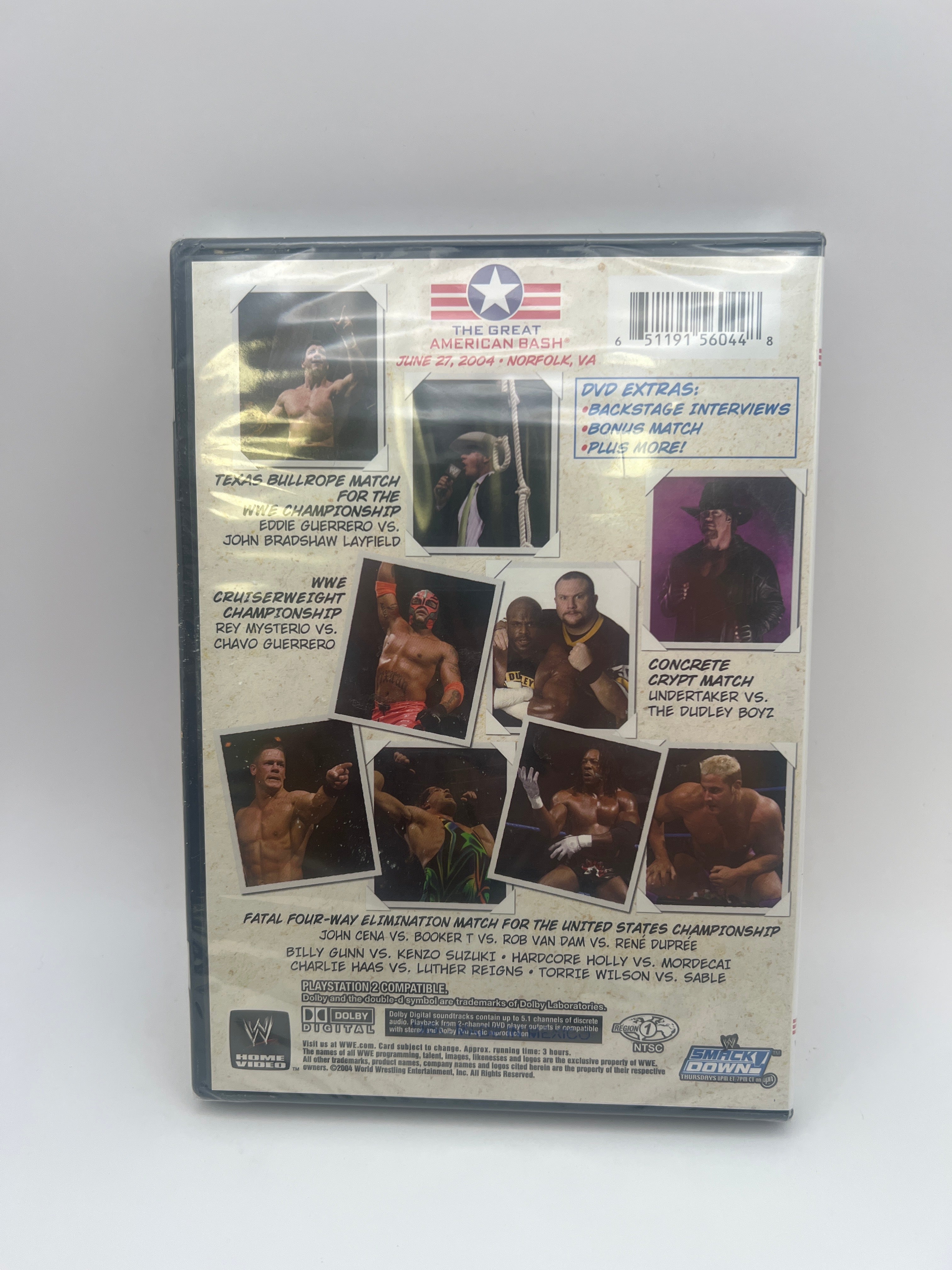WWE: The Great American Bash (2004) New DVD