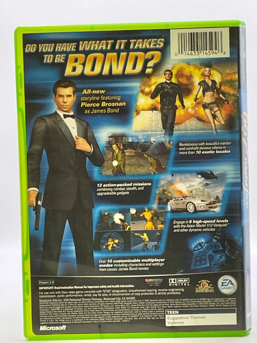007 Nightfire CL01 (Missing Manual) Original Xbox