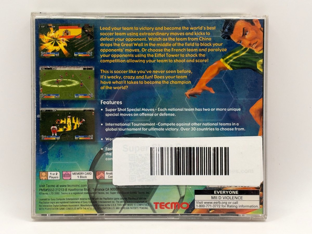 Super Shot Soccer CL01 (CIB) Playstation One