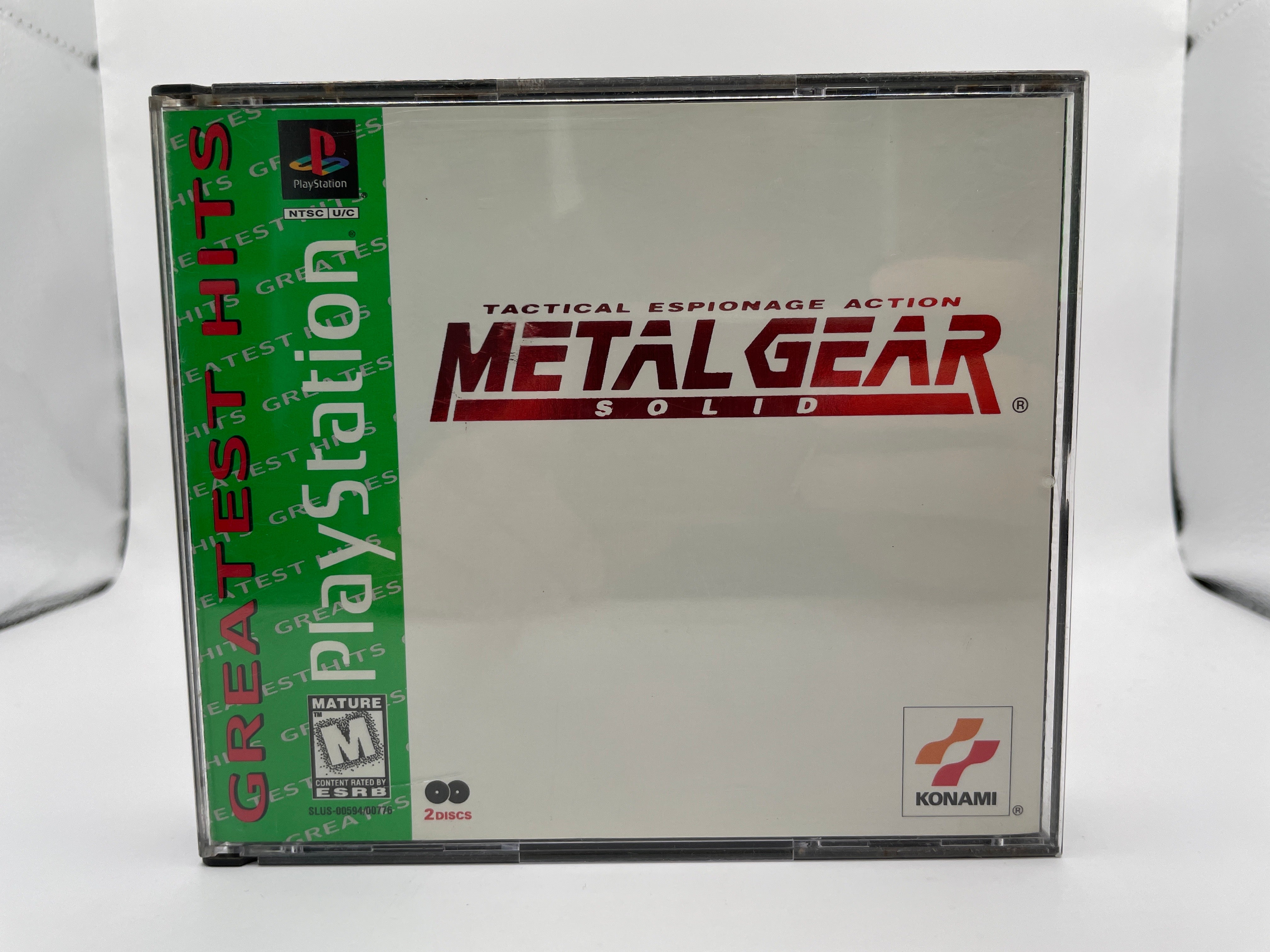 Metal Gear Solid [Greatest Hits] CL01 (Missing Manual) Playstation One