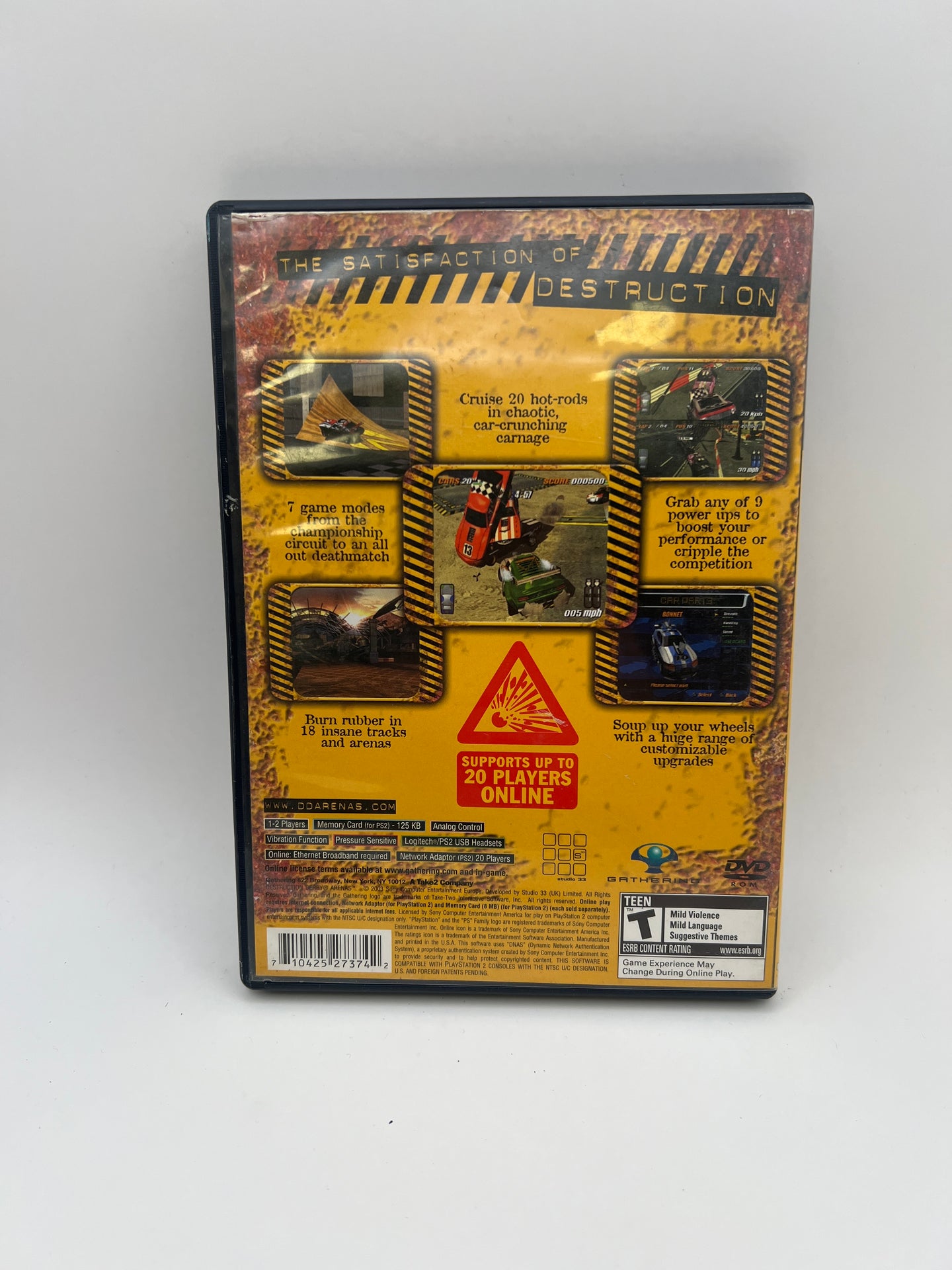 Destruction Derby Arenas CL01 (CIB) PlayStation 2