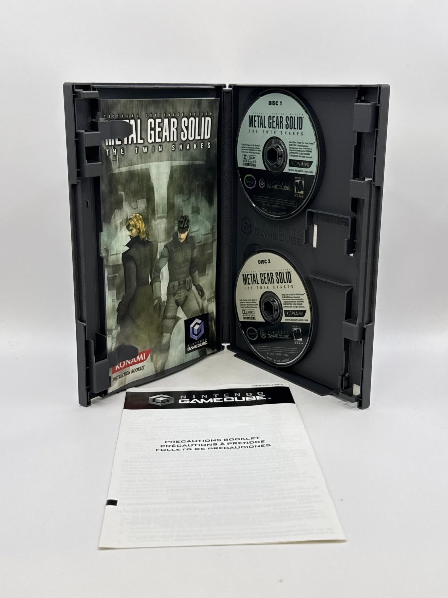 Metal Gear Solid Twin Snakes CL01 (CIB) Nintendo GameCube