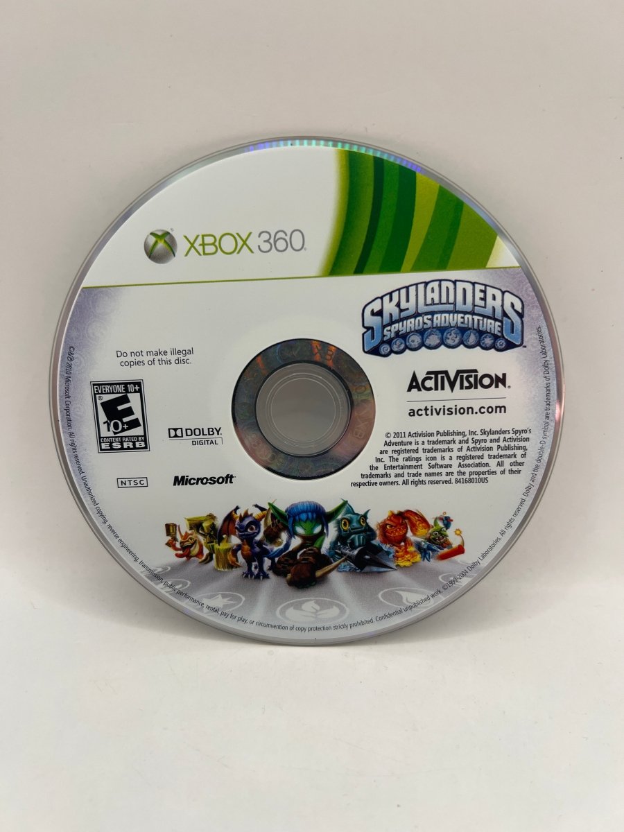 Skylanders Spyro's Adventure CL01 (DIsc Only) Xbox 360