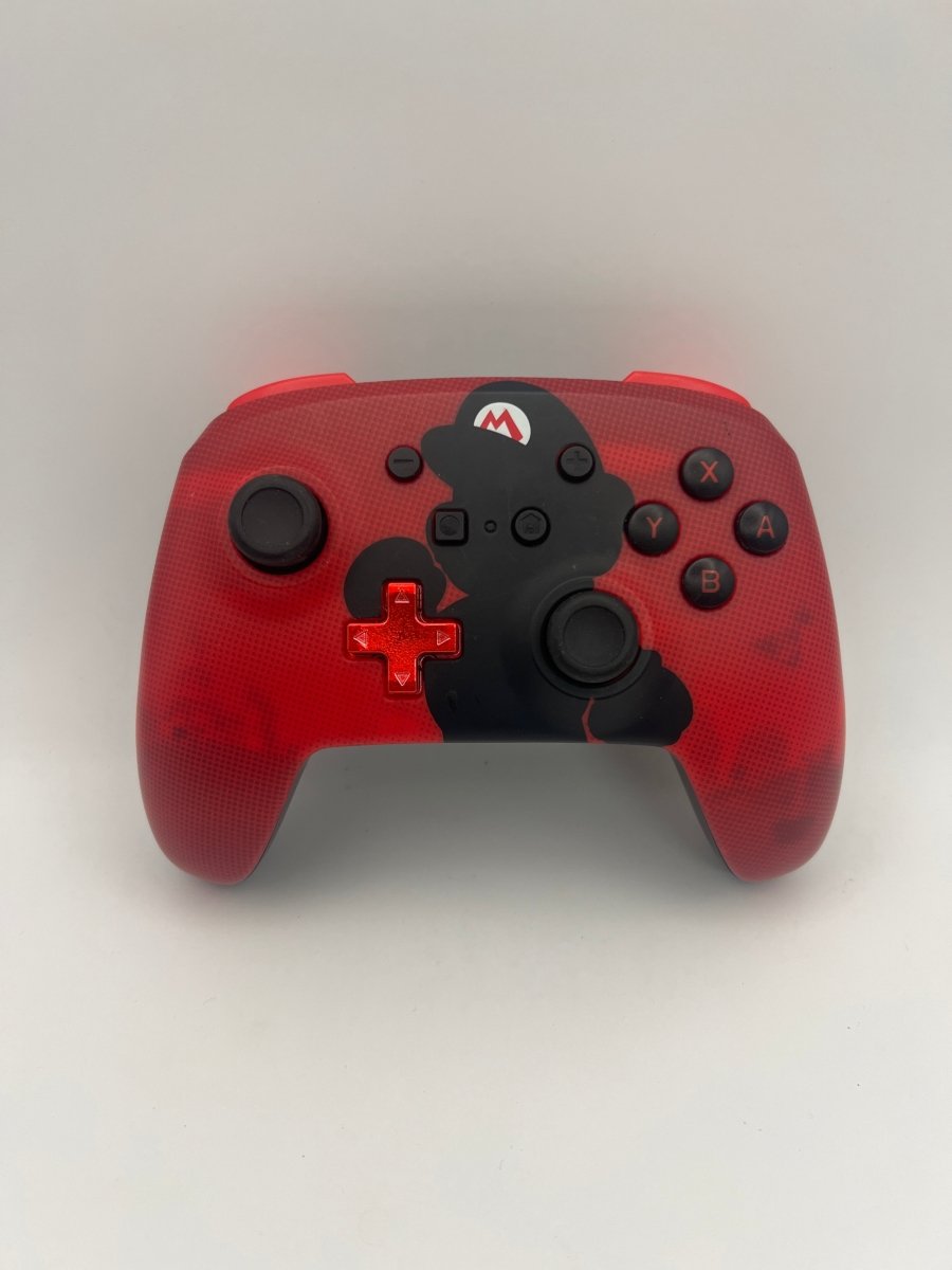 Super Mario Red and Black CL01 (Used) Nintendo Switch Wireless Controller