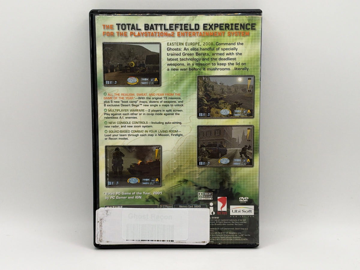 Ghost Recon CL01 (CIB) PlayStation 2
