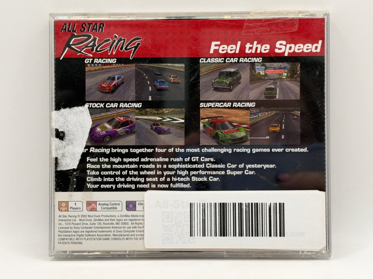 All-Star Racing CL03 (CIB) Playstation One
