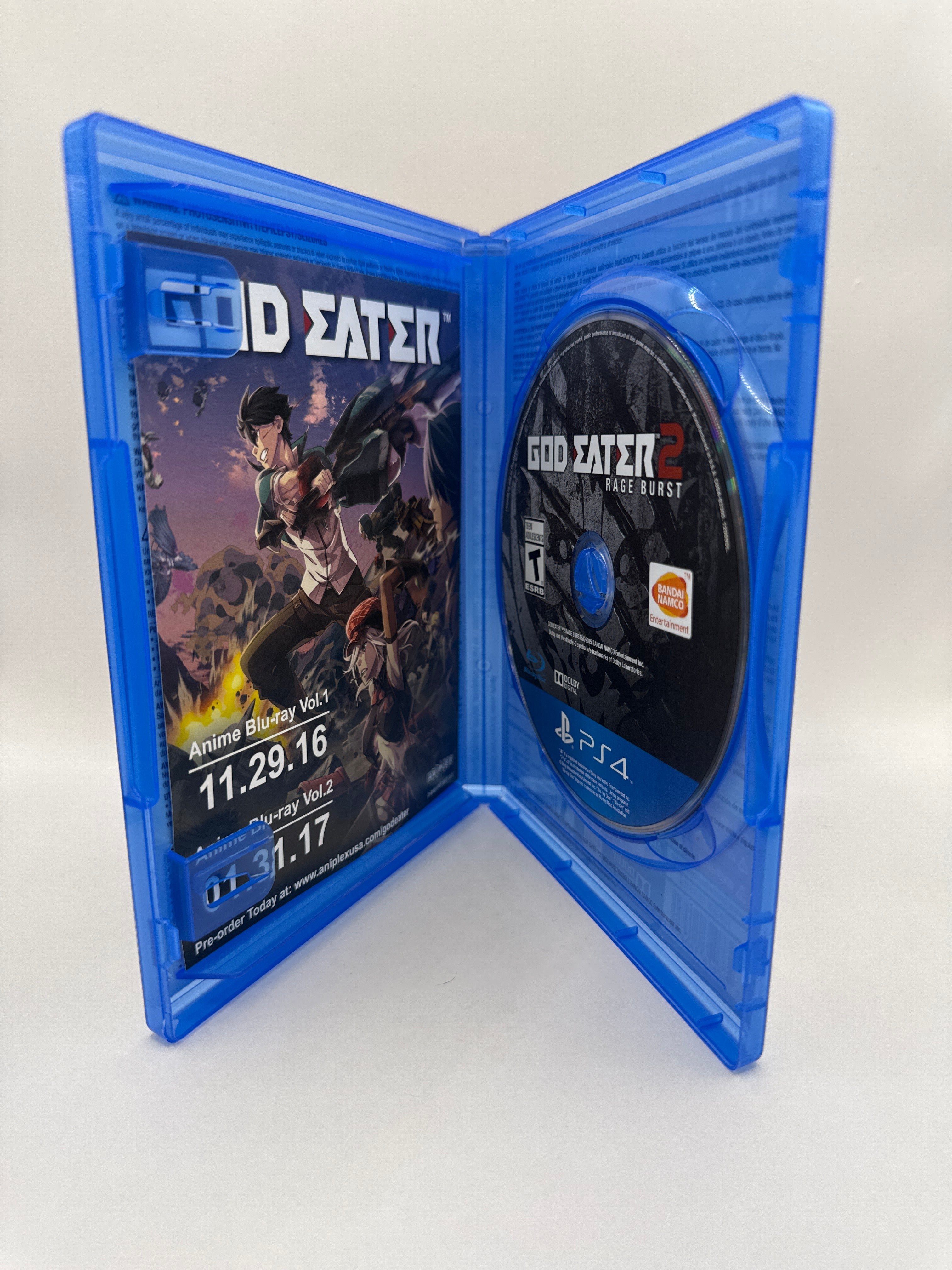 God Eater 2 Rage Burst - Day One Edition CL01 (CIB) PlayStation 4