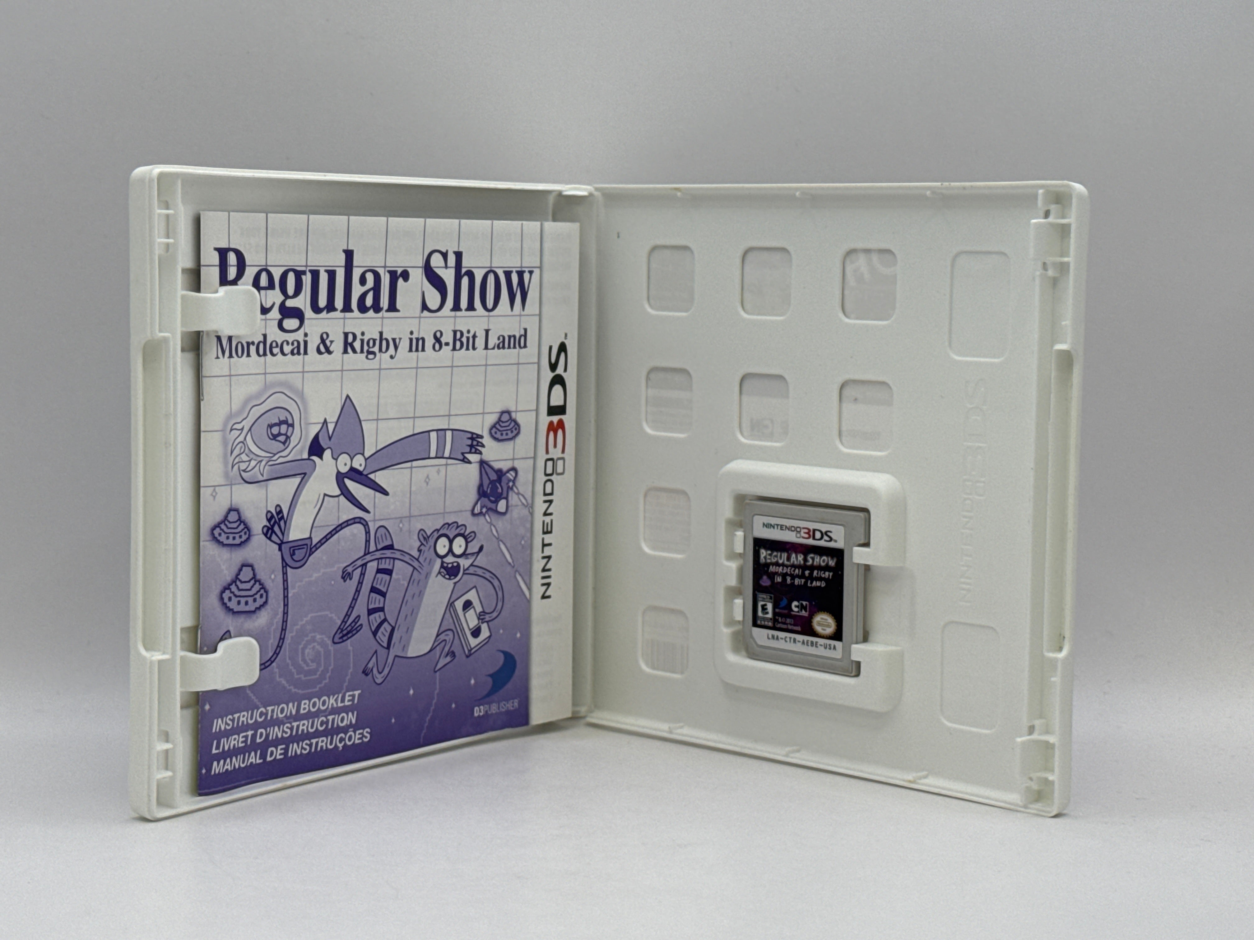 Regular Show: Mordecai & Rigby in 8-Bit Land CL01 (CIB) Nintendo 3DS