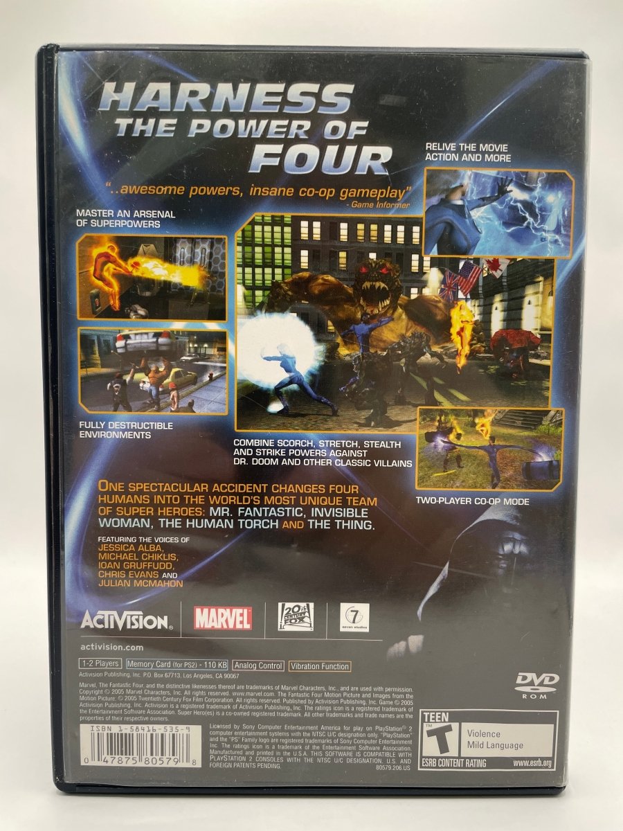 Fantastic 4 CL01 (CIB) PlayStation 2