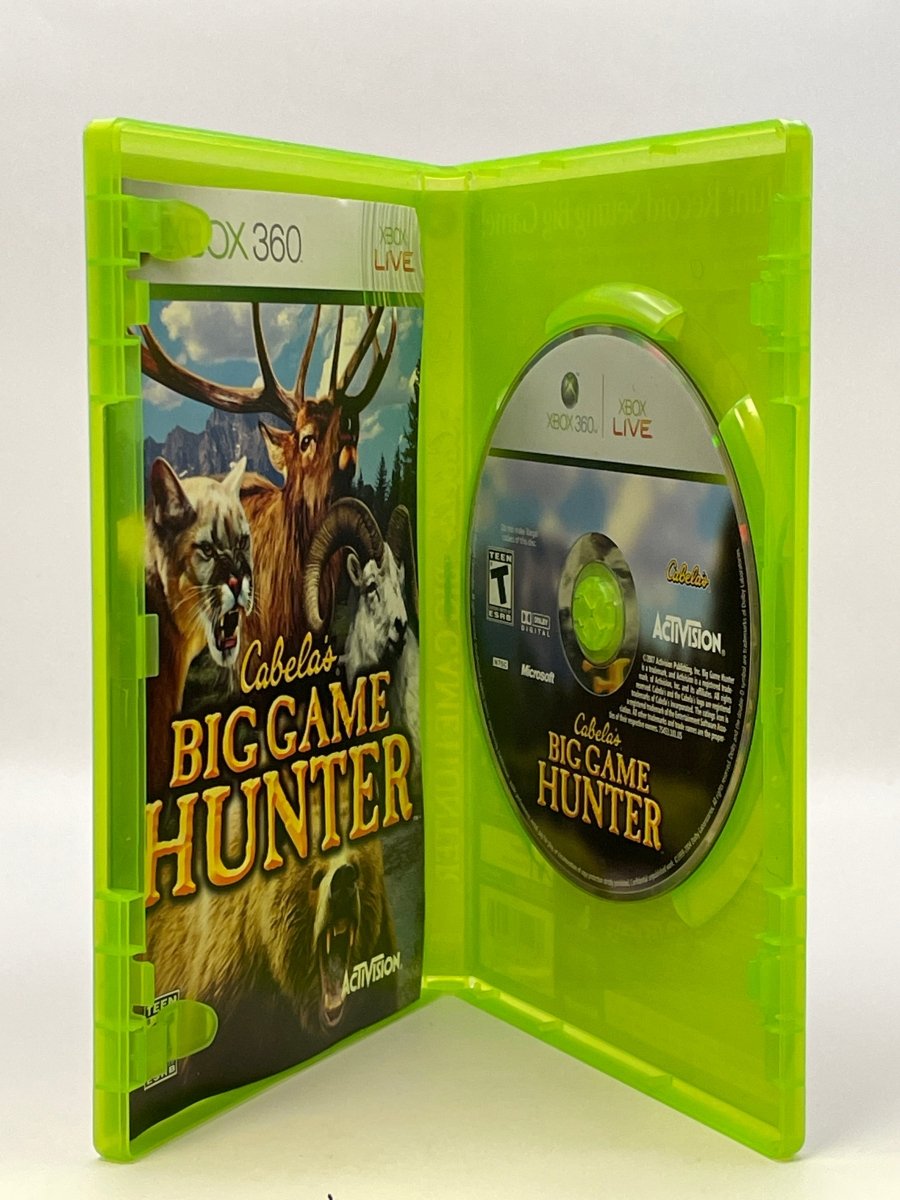 Cabela's Big Game Hunter 2008 CL01 (CIB) Xbox 360