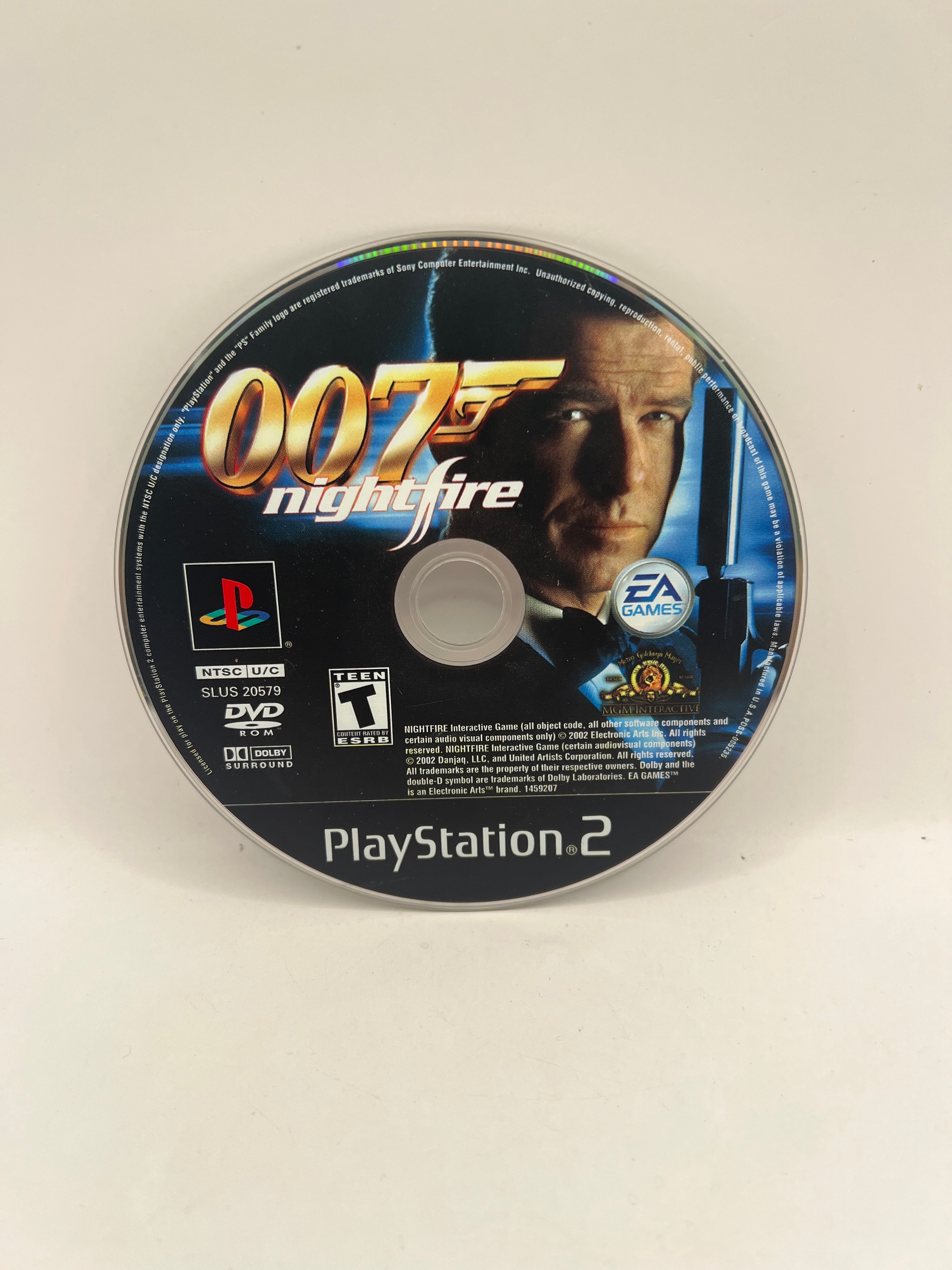 007 Nightfire CL01 (Disc Only) PlayStation 2